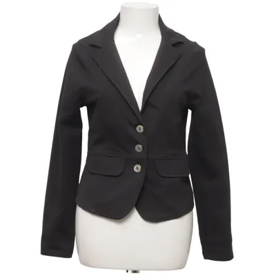 Blazer (Noir) de Wico Coton, Élasthane, Polyester