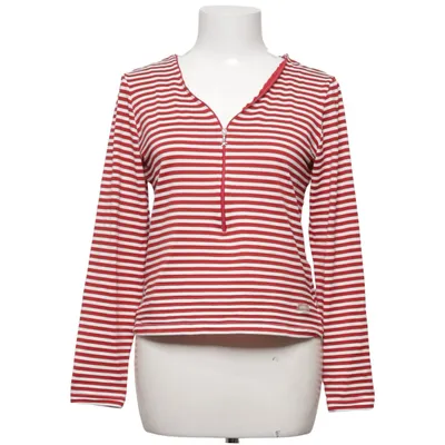 T-shirt à manches longues (Rouge, Blanc) de Apanage Élasthane, Polyamide, Polyester