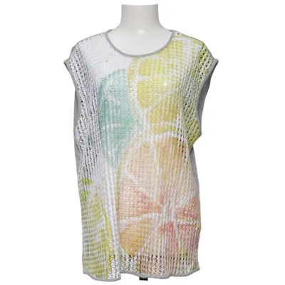 Top (Gray, Multicolored) from Lecomte Elastane, Polyester, Viscose