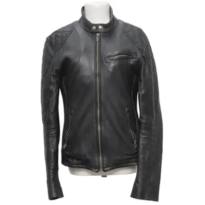 Bikerjacka (Biker904) från Goosecraft Bomull, Skinn, Polyester