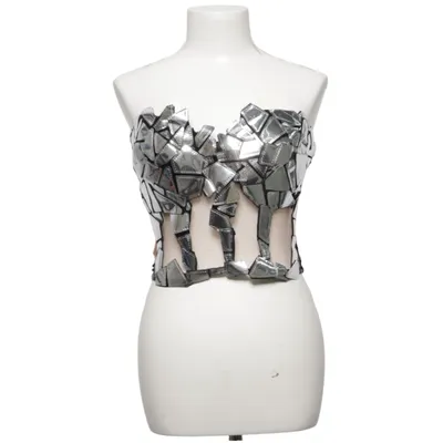 Corset (Silver, Black)