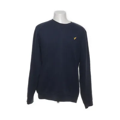 Collegetröja (Blå) från Pier One Polyester, Återvunnen bomull