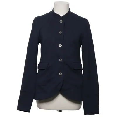 Blazer (Blauw) van House of Lola Katoen, Elastaan