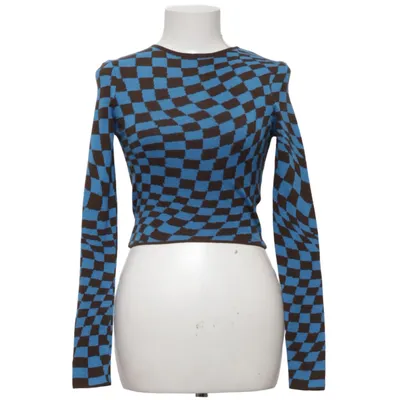 Trui (Blauw, Bruin) van Emilie Malou x NA-KD Acryl