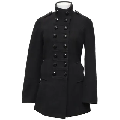 Jas (Zwart) van Qed London Polyester, Wol
