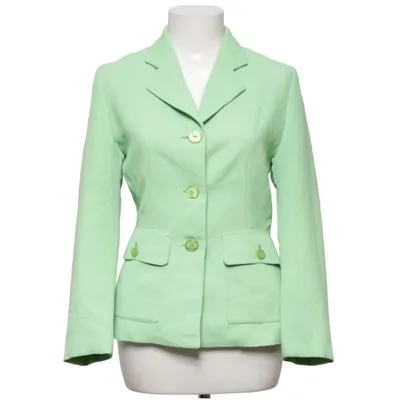 Blazer (Vert) de Your Face Acétate, Polyester, Viscose