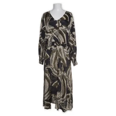 Maxi jurk (Zwart, Meerkleurig) van Kaffe Viscose