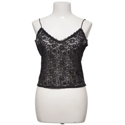 Crop top (Black) from Divided by H&M Elastane, Polyester