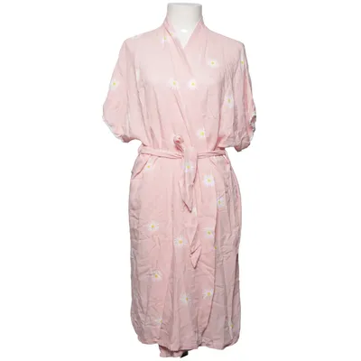 Dressing gown (Pink, White) from SUWEN Viscose