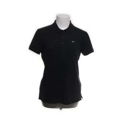 Polotrøje (Sort) fra Lacoste Elastan, Bomuld