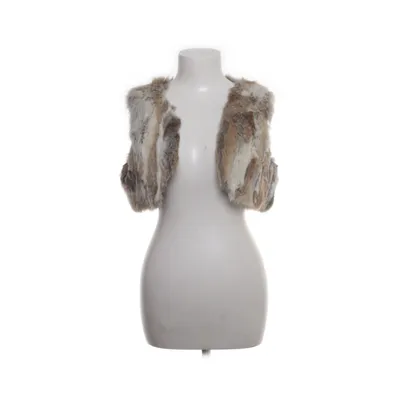 Fur vest (Beige, Multicolored) from Soyaconcept Rabbit fur, Polyester