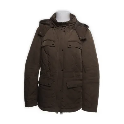 Parka (Gray, Brown) from 123 Paris Polyester, Elastane, Rabbit fur