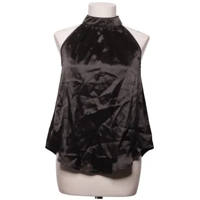 Halternecktopp (Svart) från Shein Elastan, Polyester