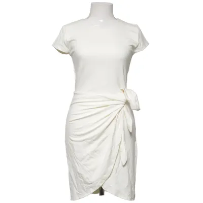 Slå-om-kjole (Hvid) fra Aritzia Elastan, Viscose