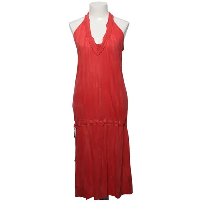Jurk (Rood) van Diesel Katoen, Viscose