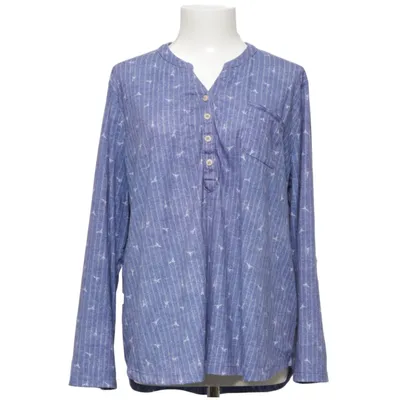 Blouse (Bleu, Blanc) de Benter Coton