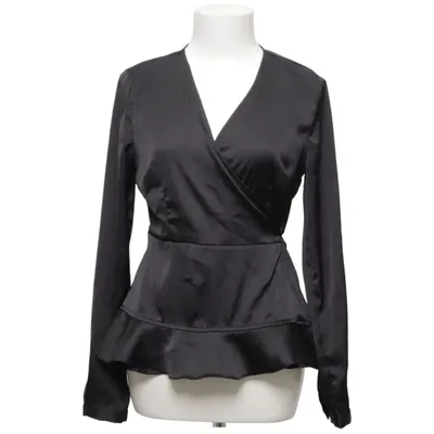 Slå-om bluse (Sort) fra Vero Moda