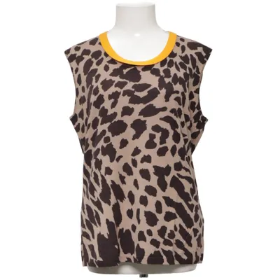 Pull sans manches (Beige, Noir, Jaune) de Escada Soie, Laine