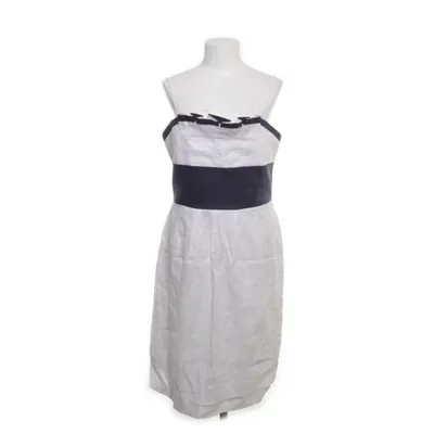 Dress (White, Blue) from Renato Nucci Cotton, Linen
