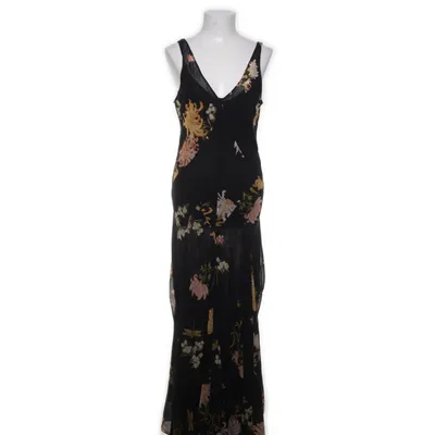 Maxikjole (Sort, Flerfarvet) fra Zara Polyester