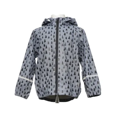 Rain jacket (Gray, Black) from Kuling Trend Polyester, Polyurethane