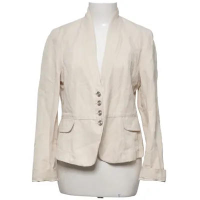 Blazer (Beige) from Apanage Collection Linen, Viscose