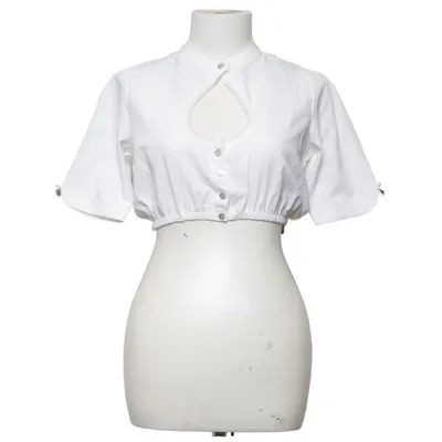 Dirndlblus (Vit) från Stockerpoint Bomull, Polyester