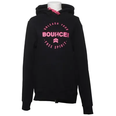 Sweat à capuche (Noir) de Bounce Coton, Polyester