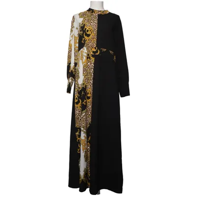 Maxi jurk (Zwart, Meerkleurig) van Tavin Polyester