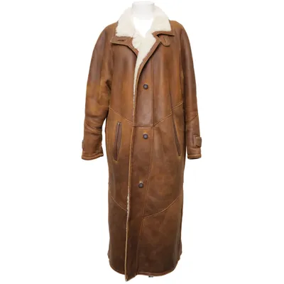 Shearling jacket (Brown) from Latif Leather