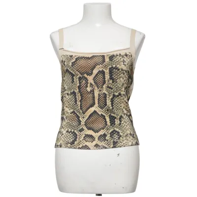 Tank­top (Beige, Braun, Schwarz) von Marc Cain Polyamid, Viskose
