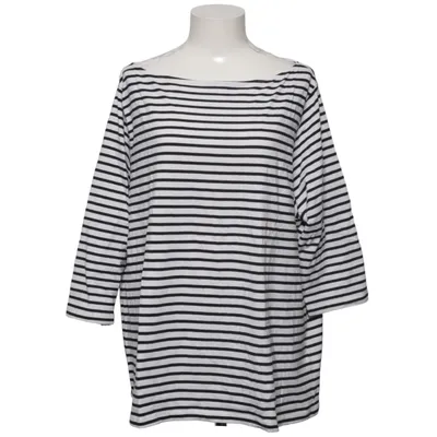 Lange mouwen shirt (Zwart, Wit) van H&M+ Katoen, Elastaan