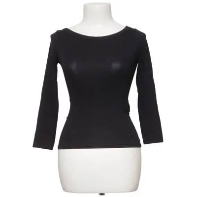 Long sleeve T-shirt (Black) from Zara Cotton, Elastane