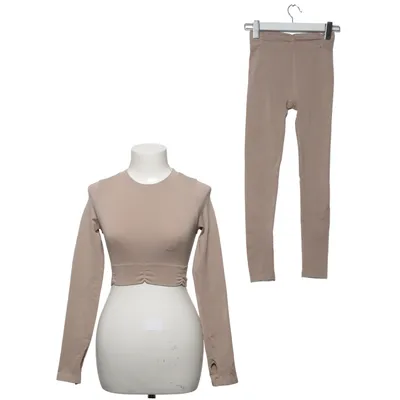 Sportswear set (Beige) from Chiquelle Activewear Elastane, Polyamide, Polyester