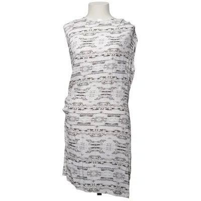 Dress (White, Black) from Dagmar Viscose