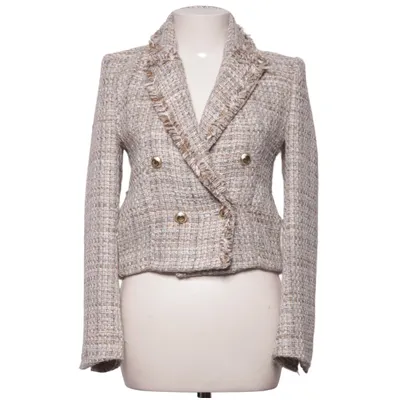 Kavaj (Beige, Flerfärgad) från Zara Acetat