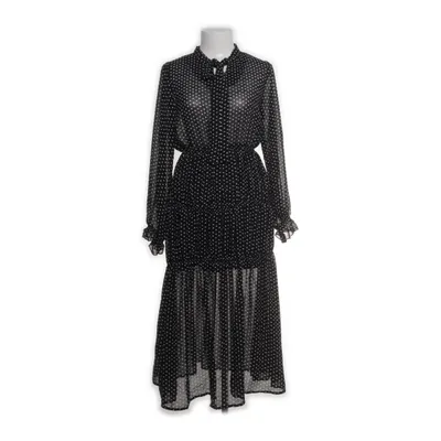 Långklänning (Svart, Vit) från My Star Polyester