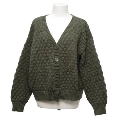 Cardigan (Groen) van Monki Polyester, Acryl, Wol