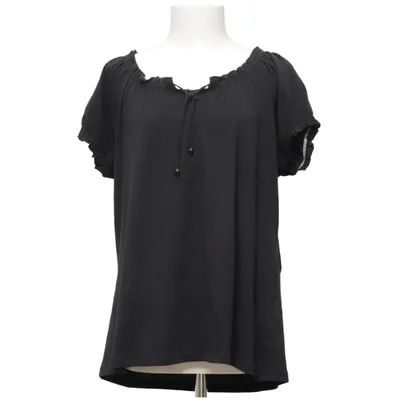 Top (Schwarz) von Laura Baumwolle