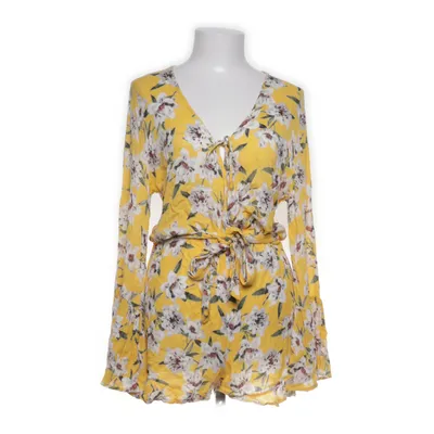 Jumpsuit (Geel, Meerkleurig) van Gina Tricot Viscose
