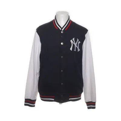 Collegejacka (Blå, Vit, Röd) från Majestic Athletic Bomull, Polyester