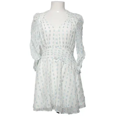 Robe (Blanc, Bleu) de For Love & Lemons Élasthane, Polyester, Soie