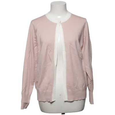 Cardigan (Pink, White) from Bluoltre Polyamide, Polyester, Viscose