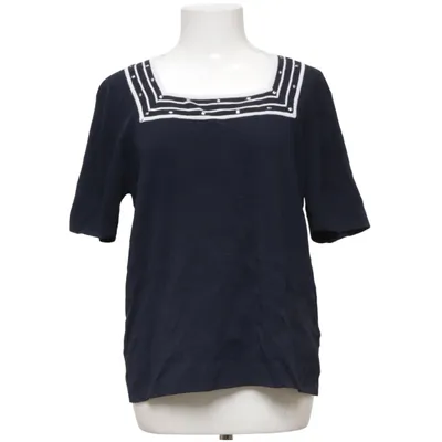 Top (Blue, White) from Pierre Cavallo Polyamide, Viscose