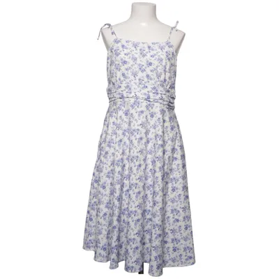 Robe (Bleu, Blanc) de Belle Poque Élasthane, Polyester, Viscose