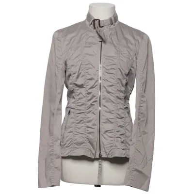 Jacket (Bikerlook) from Marc Cain Cotton, Cupro, Elastane, Silk