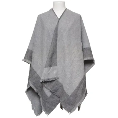 Poncho (Grau) von Tif & Tiffy Acryl