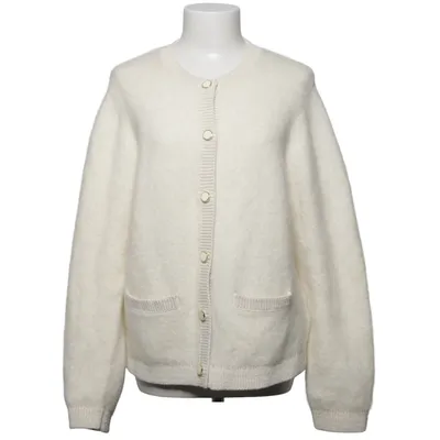 Kofta (Vit) från & Other Stories Bomull, Elastan, Mohair, Polyamid, Ull