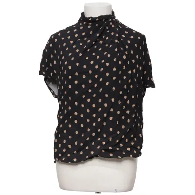 Top (Zwart, Beige) van Mango Viscose