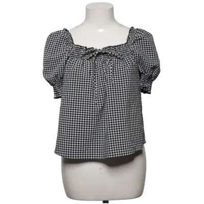Top (Zwart, Wit) van Divided by H&M Elastaan, Polyester